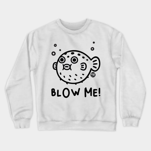 BLOWFISH Crewneck Sweatshirt by toddgoldmanart